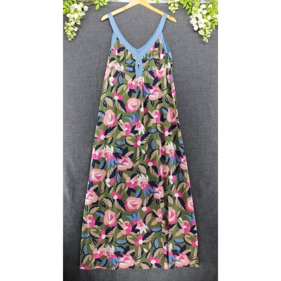 Boden Dresses & Skirts - Boden Women's Sleeveless V-Neck Maxi Floral Maxi Dress Sz 16L